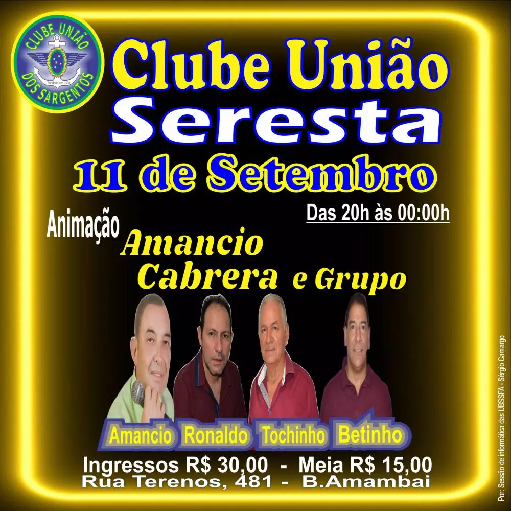 Seresta do Clube União 11/09/2024